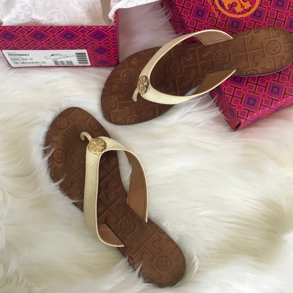 Tory Burch Leather Sandals